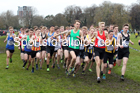 Mens under-17s, 2019 European Cross Country Trials and British Cross Challenge, Sefton Park, Liverpool.  Photo: David T. Hewitson/Sports for All Pics